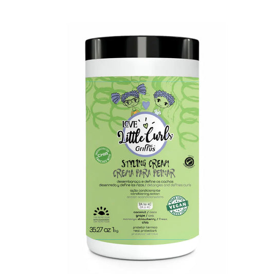 Creme para pentear KIDS (2A-4C) LITTLECURLS 1 KG - griffuscosmeticos