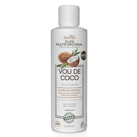 Óleo de Coco Multifuncional (1A-4C) VOU DE COCO 100 ml - griffuscosmeticos