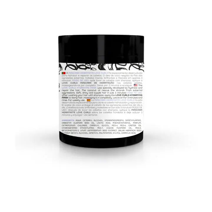 Mascara Capilar (2A-4C) LOVE CURLS 500 g - griffuscosmeticos