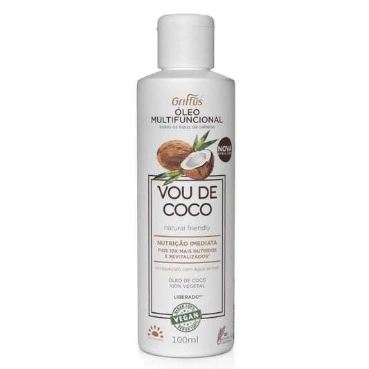 Óleo de Coco Multifuncional (1A-4C) VOU DE COCO 100 ml - griffuscosmeticos